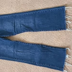 tractr High Rise Crop Jeans
